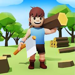 Скачать взломанную Lumber Empire: Idle Wood Inc [МОД много монет] на Андроид - Версия 2.7.1 apk