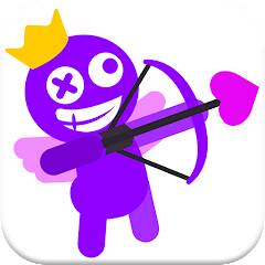 Скачать взломанную Love Archer rainbow monster [МОД много монет] на Андроид - Версия 2.6.2 apk
