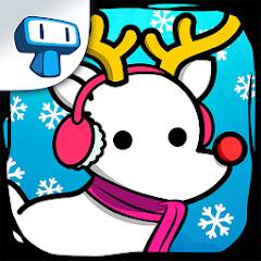 Скачать взломанную Reindeer Evolution: Idle Game [МОД много монет] на Андроид - Версия 1.8.5 apk