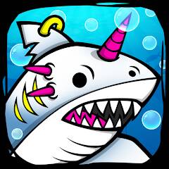 Скачать взломанную Shark Evolution: Игра про акул [МОД открыто все] на Андроид - Версия 0.8.6 apk