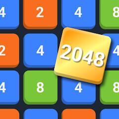 Скачать взломанную 2048 Слияние чисел головоломка [МОД открыто все] на Андроид - Версия 1.4.7 apk