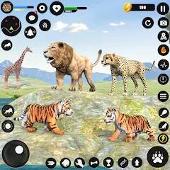 Скачать взломанную Tiger Simulator Animal Games [МОД безлимитные деньги] на Андроид - Версия 2.9.7 apk