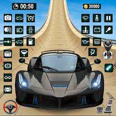 Скачать взломанную игры вождение автомобиля трюки [МОД безлимитные деньги] на Андроид - Версия 2.5.4 apk