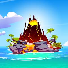 Volcano Island - Sim Game