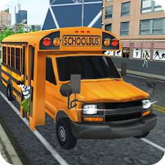 Скачать взломанную School Bus Driving Game [МОД открыто все] на Андроид - Версия 0.1.3 apk