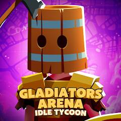 Скачать взломанную Gladiators Arena: Idle Tycoon [МОД безлимитные деньги] на Андроид - Версия 1.2.5 apk