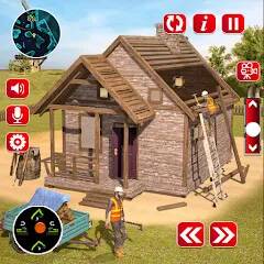 Скачать взломанную Cтроительства деревянного дома [МОД много монет] на Андроид - Версия 2.8.8 apk