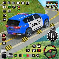 Скачать взломанную Police Car Driving School Game [МОД открыто все] на Андроид - Версия 0.6.6 apk