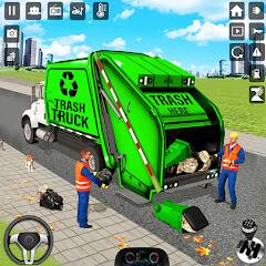 Скачать взломанную мусора грузовик Водитель симул [МОД безлимитные деньги] на Андроид - Версия 2.4.5 apk