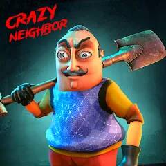 Скачать взломанную Hello Crazy Neighbor Game 3D [МОД много монет] на Андроид - Версия 0.3.3 apk