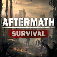 Скачать взломанную Aftermath Survival：Zombie War [МОД много монет] на Андроид - Версия 1.6.4 apk