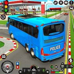 Скачать взломанную Police Bus Simulator: Bus Game [МОД открыто все] на Андроид - Версия 0.1.2 apk