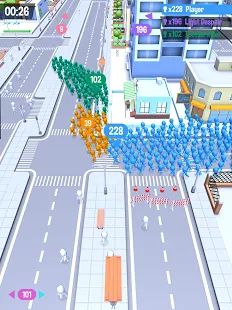 Скачать взломанную Crowd City [МОД много монет] на Андроид - Версия 1.5.4 apk