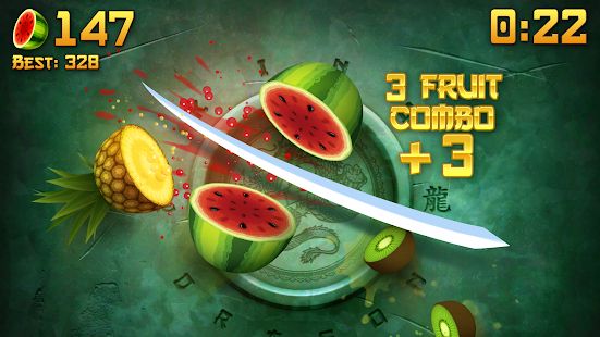 Скачать взломанную Fruit Ninja® [МОД много монет] на Андроид - Версия 2.8.5 apk