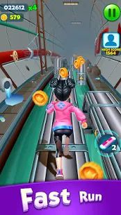 Скачать взломанную Subway Princess Runner [МОД открыто все] на Андроид - Версия 4.0.1 apk