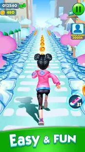 Скачать взломанную Subway Princess Runner [МОД открыто все] на Андроид - Версия 4.0.1 apk