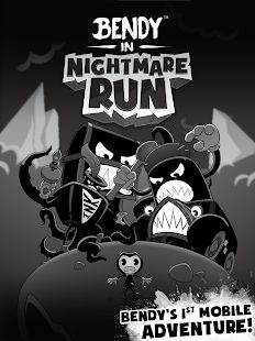 Скачать взломанную Bendy in Nightmare Run [МОД безлимитные деньги] на Андроид - Версия 1.4.3676 apk