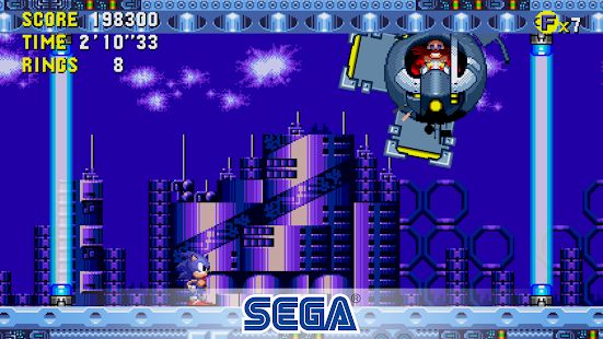 Скачать взломанную Sonic CD Classic [МОД много монет] на Андроид - Версия 1.0.6 apk