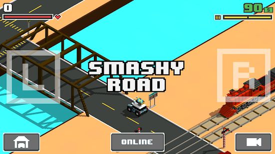 Скачать взломанную Smashy Road: Arena [МОД безлимитные деньги] на Андроид - Версия 1.3.0 apk
