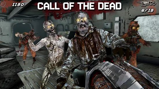 Скачать взломанную Call of Duty:Black Ops Zombies [МОД много монет] на Андроид - Версия 1.0.11 apk