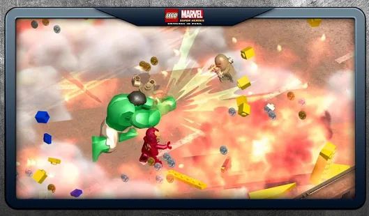 Скачать взломанную LEGO® Marvel Super Heroes [МОД безлимитные деньги] на Андроид - Версия 2.0.1.12 apk
