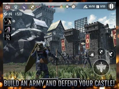 Скачать взломанную Heroes and Castles 2 - Strategy Action RPG [МОД открыто все] на Андроид - Версия Зависит от устройства apk