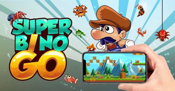 Скачать взломанную Super Bino Go - New Adventure Game 2020 [МОД безлимитные деньги] на Андроид - Версия 1.2.1 apk