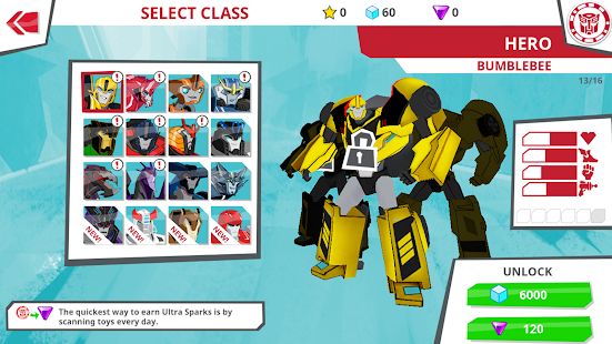 Скачать взломанную Transformers: RobotsInDisguise [МОД безлимитные деньги] на Андроид - Версия 1.9.0 apk