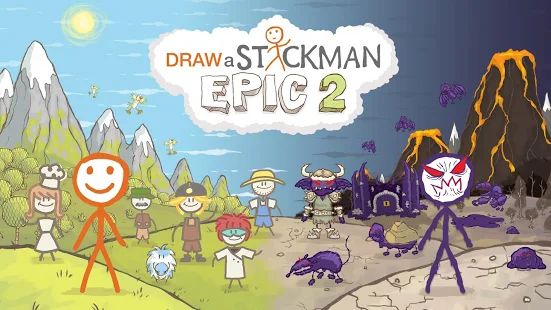 Скачать взломанную Draw a Stickman: EPIC 2 [МОД открыто все] на Андроид - Версия 1.2.1.57 apk