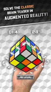 Скачать взломанную Rubik’s Cube Augmented! [МОД много монет] на Андроид - Версия 1.26 apk