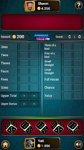 Скачать взломанную Yatzy - Classic [МОД безлимитные деньги] на Андроид - Версия 1.7.0 apk