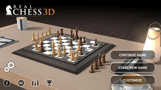 Скачать взломанную Real Chess 3D [МОД безлимитные деньги] на Андроид - Версия 1.22 apk