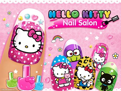 Скачать взломанную Маникюрный салон Hello Kitty [МОД открыто все] на Андроид - Версия 1.9 apk