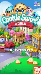 Скачать взломанную Cookie Swirl World [МОД открыто все] на Андроид - Версия 1.21.2 apk