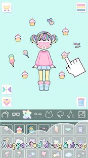Скачать взломанную Pastel Girl : Dress Up Game [МОД безлимитные деньги] на Андроид - Версия 2.4.0 apk