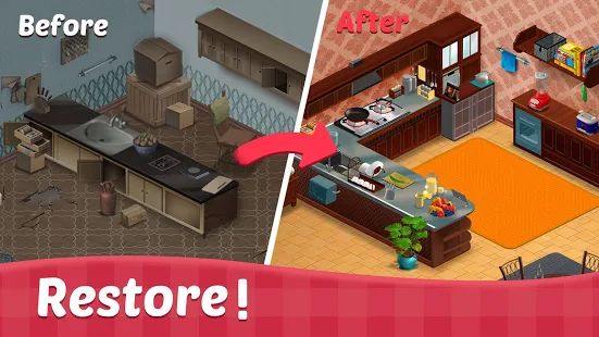 Скачать взломанную Home Memories [МОД много монет] на Андроид - Версия 0.52.2 apk