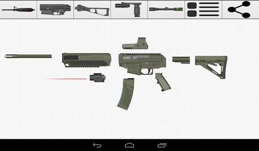 Скачать взломанную Weapon Builder Pro [МОД безлимитные деньги] на Андроид - Версия 2.5 apk