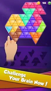 Скачать взломанную Block! Triangle puzzle: Tangram [МОД безлимитные деньги] на Андроид - Версия 3.0.9 apk