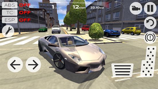 Скачать взломанную Extreme Car Driving Simulator [МОД много монет] на Андроид - Версия Зависит от устройства apk