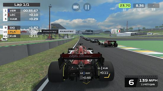 Скачать взломанную F1 Mobile Racing [МОД открыто все] на Андроид - Версия 1.22.8 apk