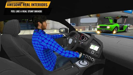 Скачать взломанную Городской Aвтомобиль Гоночный симулятор 2018 [МОД безлимитные деньги] на Андроид - Версия 2.4 apk