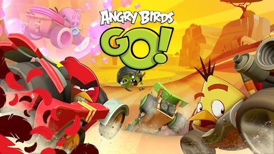 Скачать взломанную Angry Birds Go! [МОД безлимитные деньги] на Андроид - Версия 2.9.1 apk