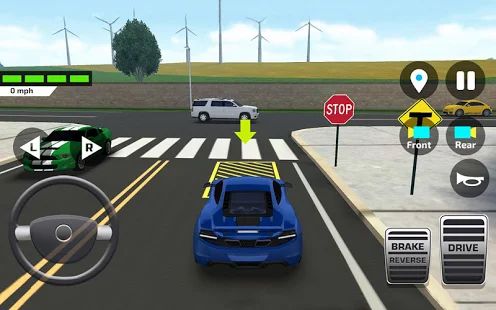 Скачать взломанную Школа вождения и парковки: Самый Крутой симулятор [МОД безлимитные деньги] на Андроид - Версия 2.8 apk