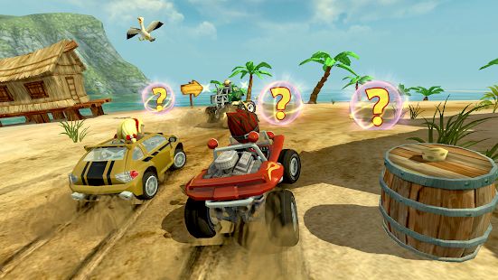 Скачать взломанную Beach Buggy Racing [МОД безлимитные деньги] на Андроид - Версия 1.2.25 apk