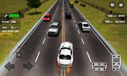 Скачать взломанную Race the Traffic [МОД открыто все] на Андроид - Версия 1.4.4 apk
