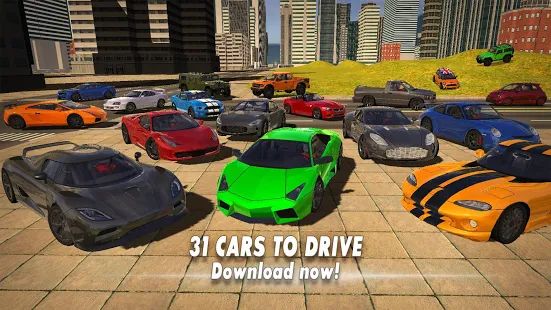 Скачать взломанную Car Simulator 2018 [МОД открыто все] на Андроид - Версия 1.3.5 apk