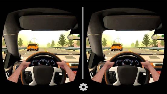Скачать взломанную VR Traffic Racing в автомобильном вождении [МОД много монет] на Андроид - Версия 1.0.15 apk