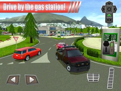 Скачать взломанную Gas Station: Car Parking Sim [МОД много монет] на Андроид - Версия 2.5 apk