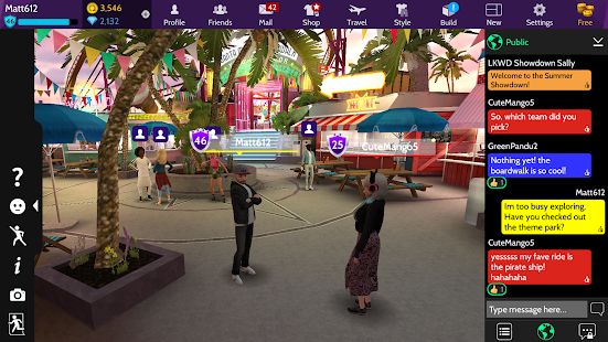 Скачать взломанную Avakin Life - Виртуальный 3D-мир [МОД безлимитные деньги] на Андроид - Версия 1.041.02 apk