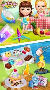 Скачать взломанную Sweet Baby Girl Summer Camp - Holiday Fun for Kids [МОД безлимитные деньги] на Андроид - Версия 4.0.19 apk